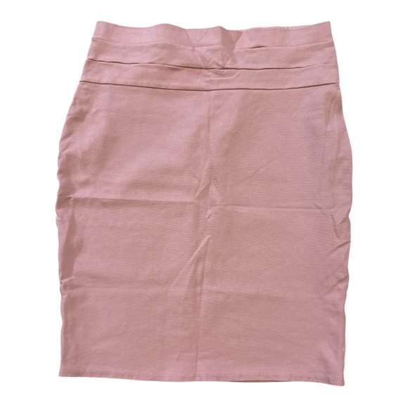 🧡 5 for $25 🧡 Blush Pink Pencil Skirt - Picture 1 of 3